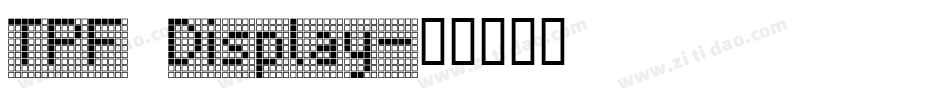 TPF Display字体转换